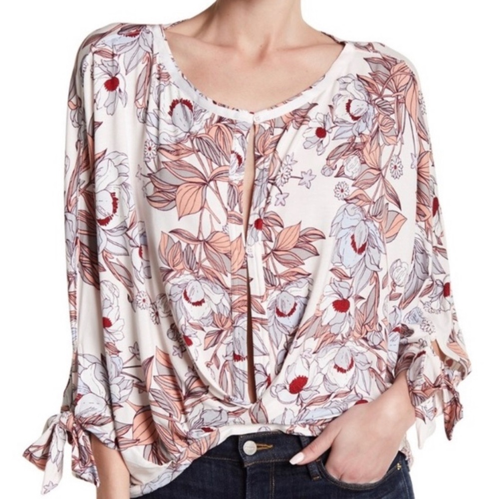 Free People Keepin On Knit Top